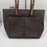 Michael Kors Women's Brown Luxe Signature Purse
