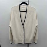 Aerie Junior's Size S Ivory Textured Cardigan