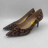 Marc Fisher Women's Shoe Size 9 Brown Animal Print Heels