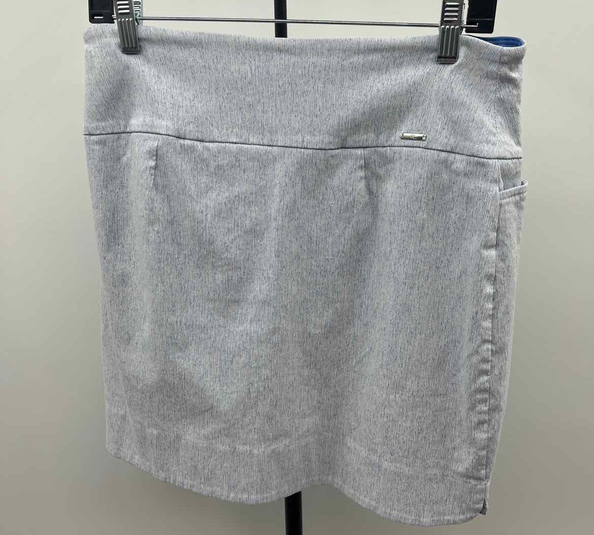 SC & Co Women's Size 10 Blue Heathered Skirt