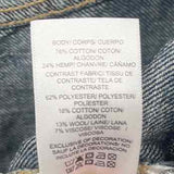 Lucky Brand Women's Size 14 Blue Patchwork Jeans
