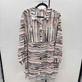 Ruff Hewn Women's Size 2X Black Stripe Tunic