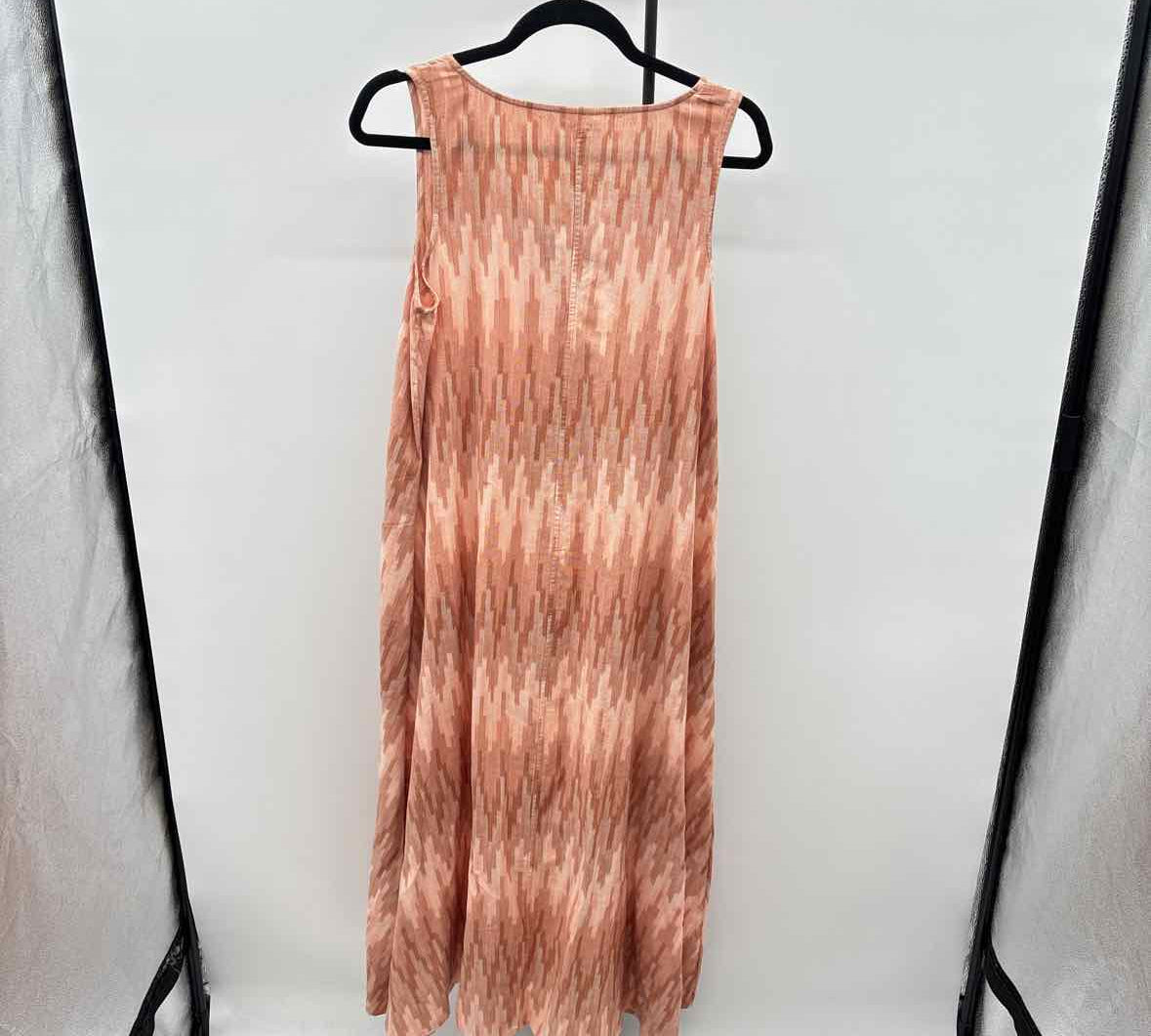 purejill Women's Size 10 Peach Abstract Dress
