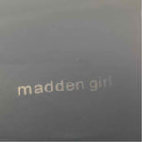 Madden Girl Women's Shoe Size 7.5 White Solid Boots