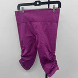 Lululemon Junior's Size 8 Magenta Heathered Leggings
