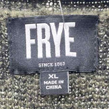 Frye Women's Size XL Green Aztec Cardigan