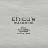 Chico's Women's Size XL White Solid Sleeveless Shirt