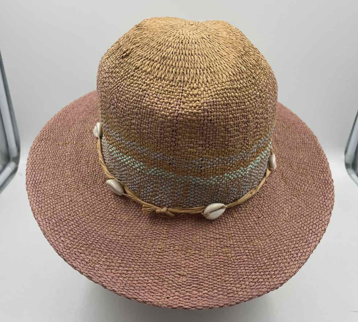 Sun N Sand Women's rose Woven Sun Hat