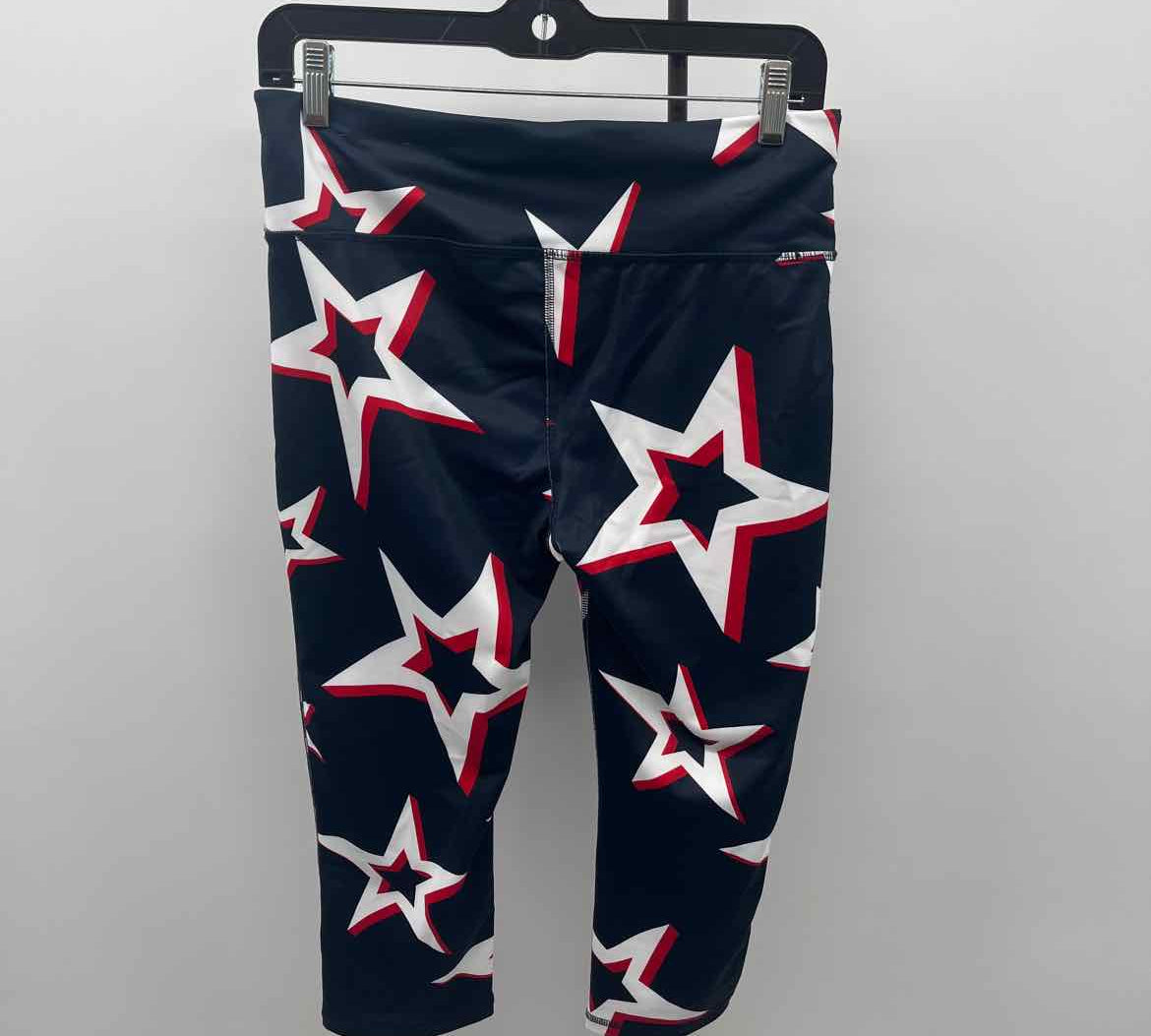 Xersion Women's Size 10 Navy Stars Leggings
