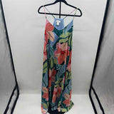 Nicole Miller Women's Size 14 Blue Floral Dress