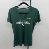 Nike Women's Size S Green spartan Short Sleeve Shirt