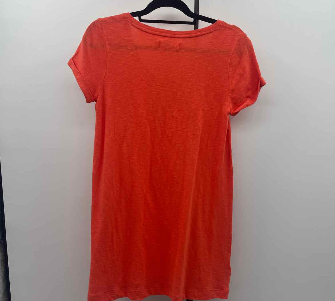 Lou & Grey Women's Size 2 Orange Heathered Dress