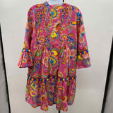 TAJ by Sabrina Crippa Women's Size 10 Pink Floral Dress