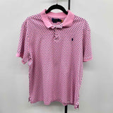 Polo by Ralph Lauren Men's Size XL Pink Paisley Short Sleeve Shirt
