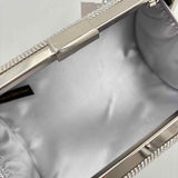 Unbranded Women's Silver Rhinestone Purse