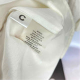 Ann Taylor Women's Size 16 White ruffle Long Sleeve Shirt