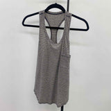 Lululemon Junior's Size L Black Stripe Tank