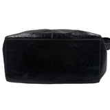 Bottom HOBO Black Polished Leather RENDER Shoulder Bag Purse