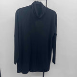 JJill Women's Size M Black Solid Long Sleeve Shirt