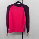 Ann Taylor Women's Size M Hot Pink Solid Sweater