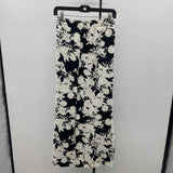 Loft Women's Size 14 Black Floral Skirt