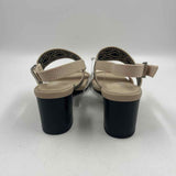 Vivaia Women's Shoe Size 6 Beige Textured Sandals