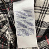 Chaps Women's Size XL Black Plaid Long Sleeve Shirt