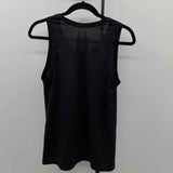 Nike Women's Size L Black Solid Sleeveless Shirt