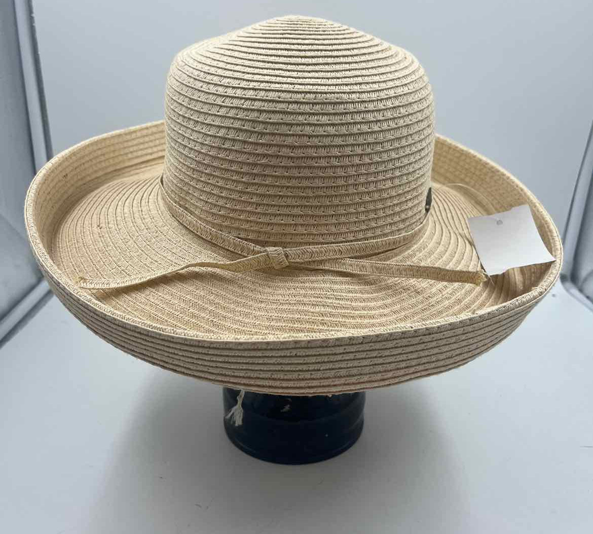 Sun & Sand Women's Natural Woven Sun Hat