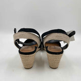 Style & Co. Women's Shoe Size 8 Black Solid Wedges