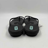 Oka B Women's Shoe Size 6 Black Solid Flip Flops