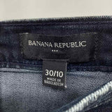 Banana Republic Women's Size 10 Blue Solid Skirt