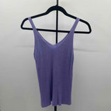 La Miel Women's Size M Lilac Solid Tank