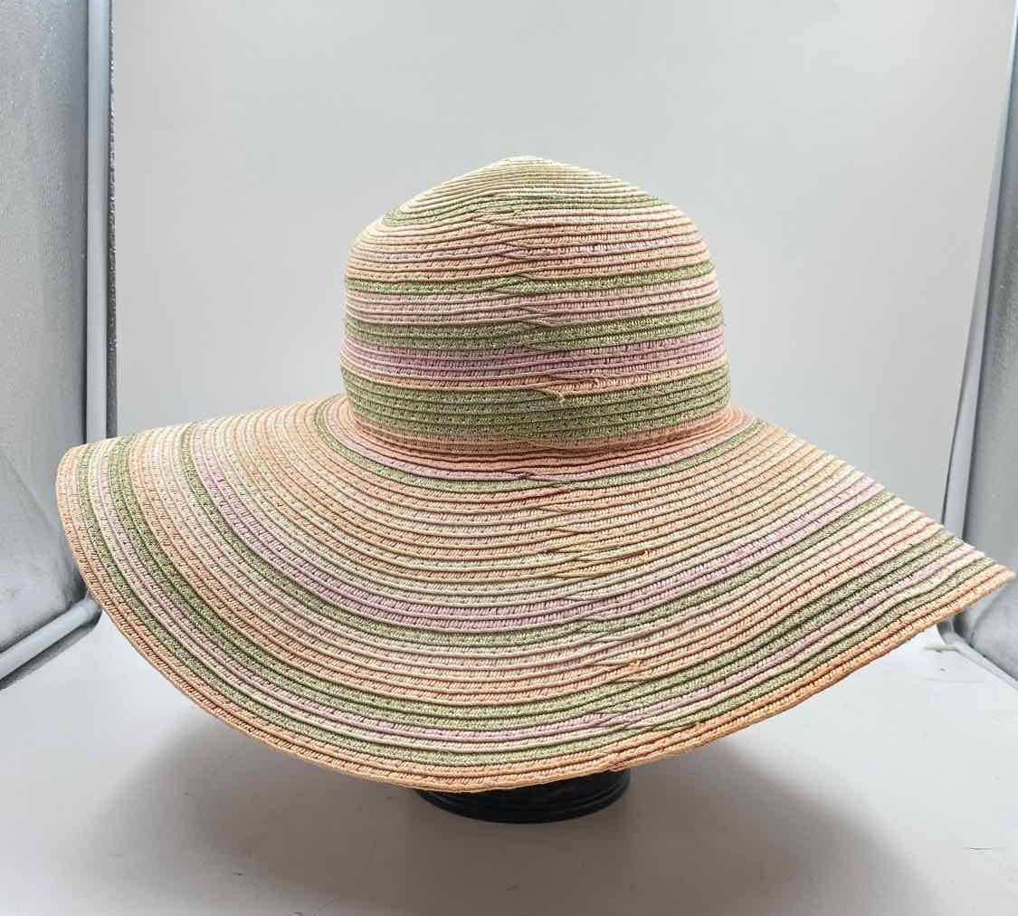 Unbranded Women's Peach Woven Sun Hat