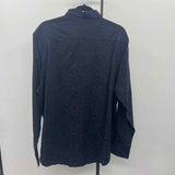 Robert Graham Men's Size XL Navy Floral Long Sleeve Shirt