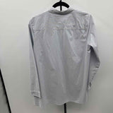 JJill Women's Size S Blue Stripe Long Sleeve Shirt