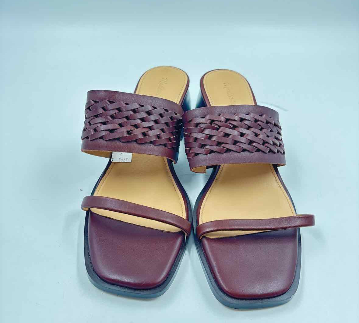 madewell Women's Shoe Size 7 Brown Woven Sandals