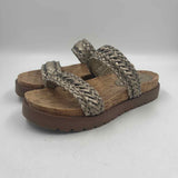 Baretraps Women's Shoe Size 8 Red Stripe Sandals