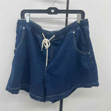 Lane Bryant Women's Size 18 Blue Solid Shorts