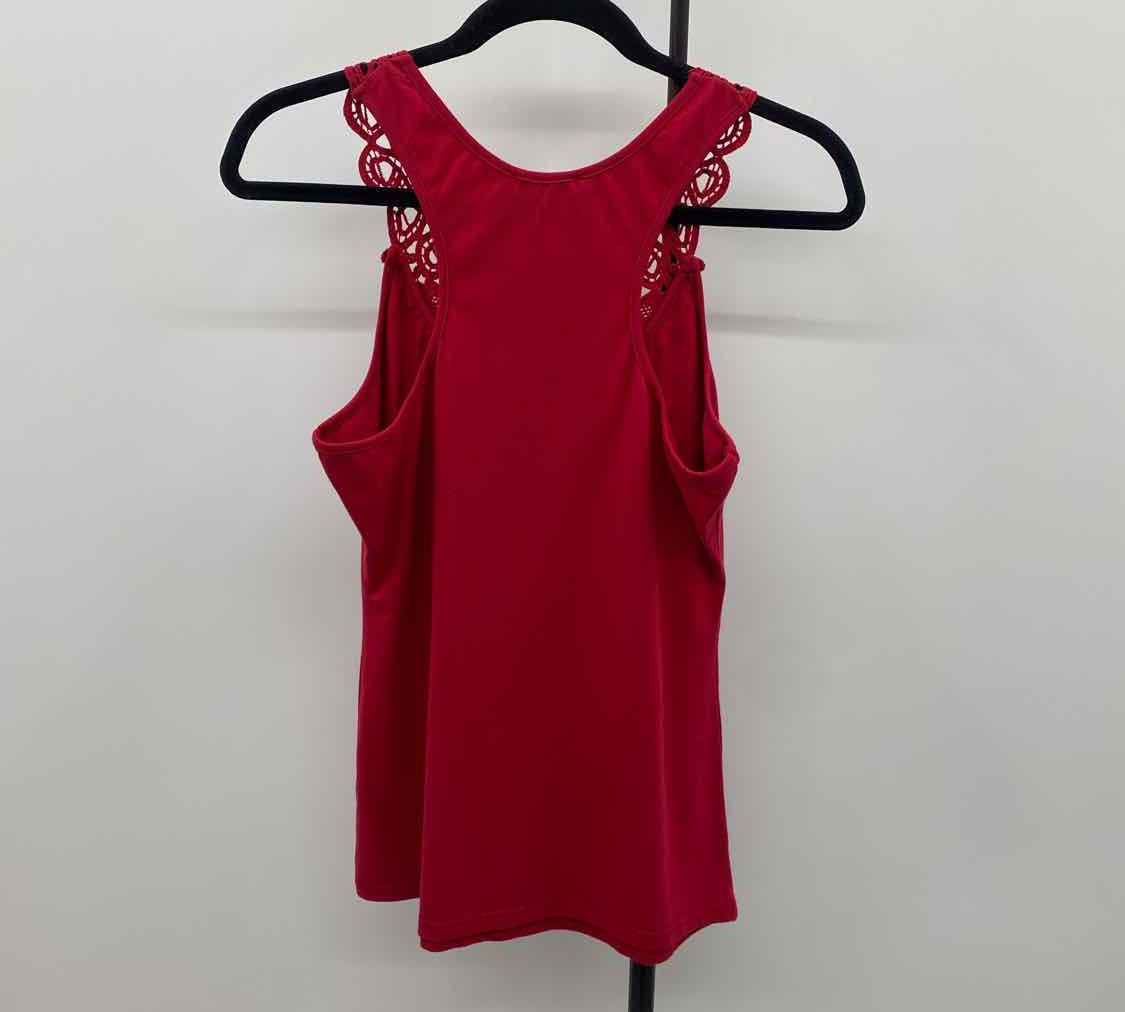 Yoins Women's Size M Red Lace Tank