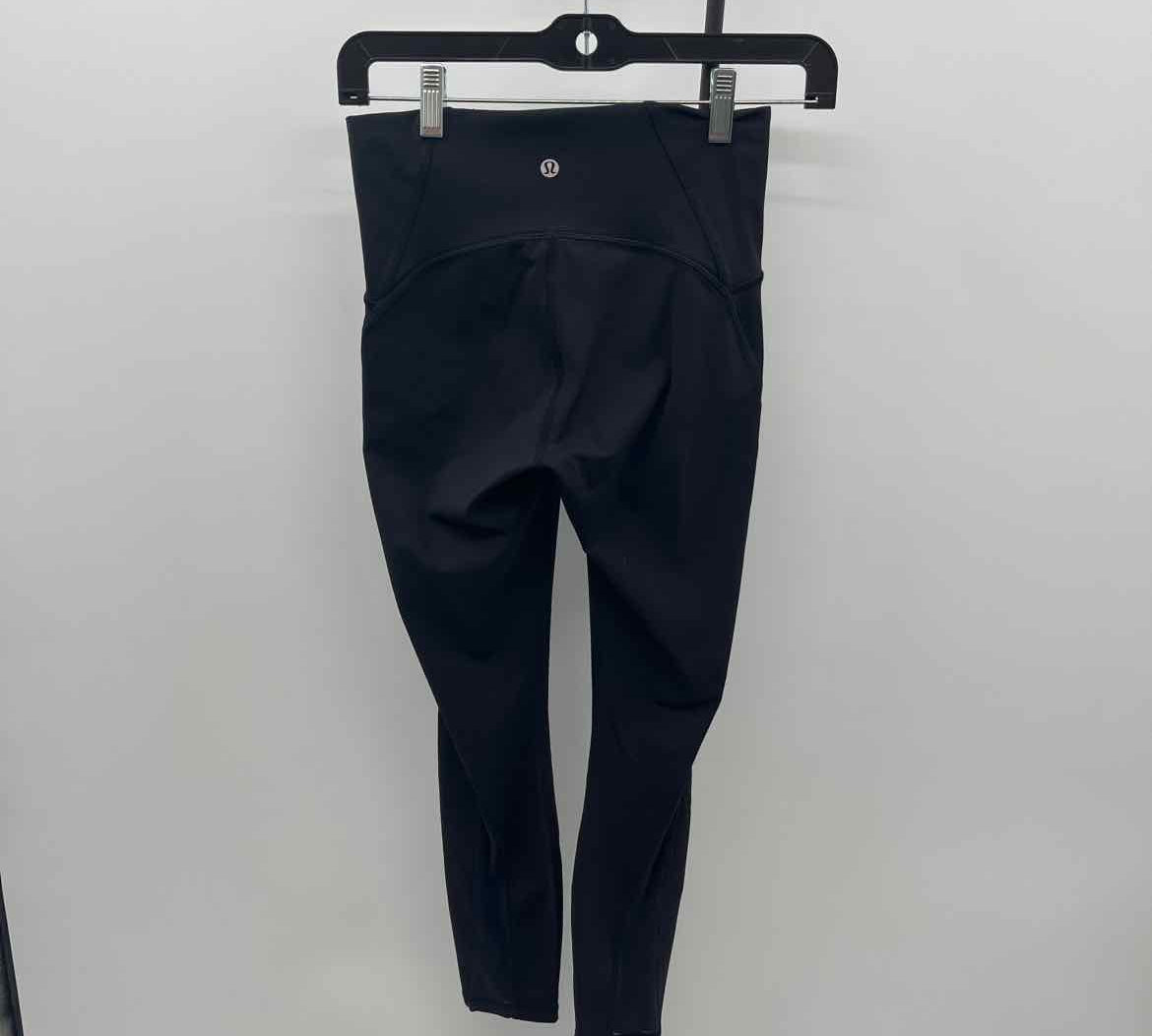 Lululemon Junior's Size 4 Black Solid Leggings