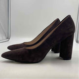 Nine West Women's Shoe Size 8.5 Brown Solid Heels