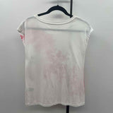 Tommy Hilfiger Women's Size XS Red Floral Short Sleeve Shirt