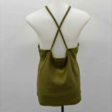 CABI Women's Size M Olive Ribbed Tank