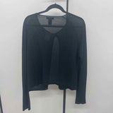 Banana Republic Women's Size L Black Textured Cardigan