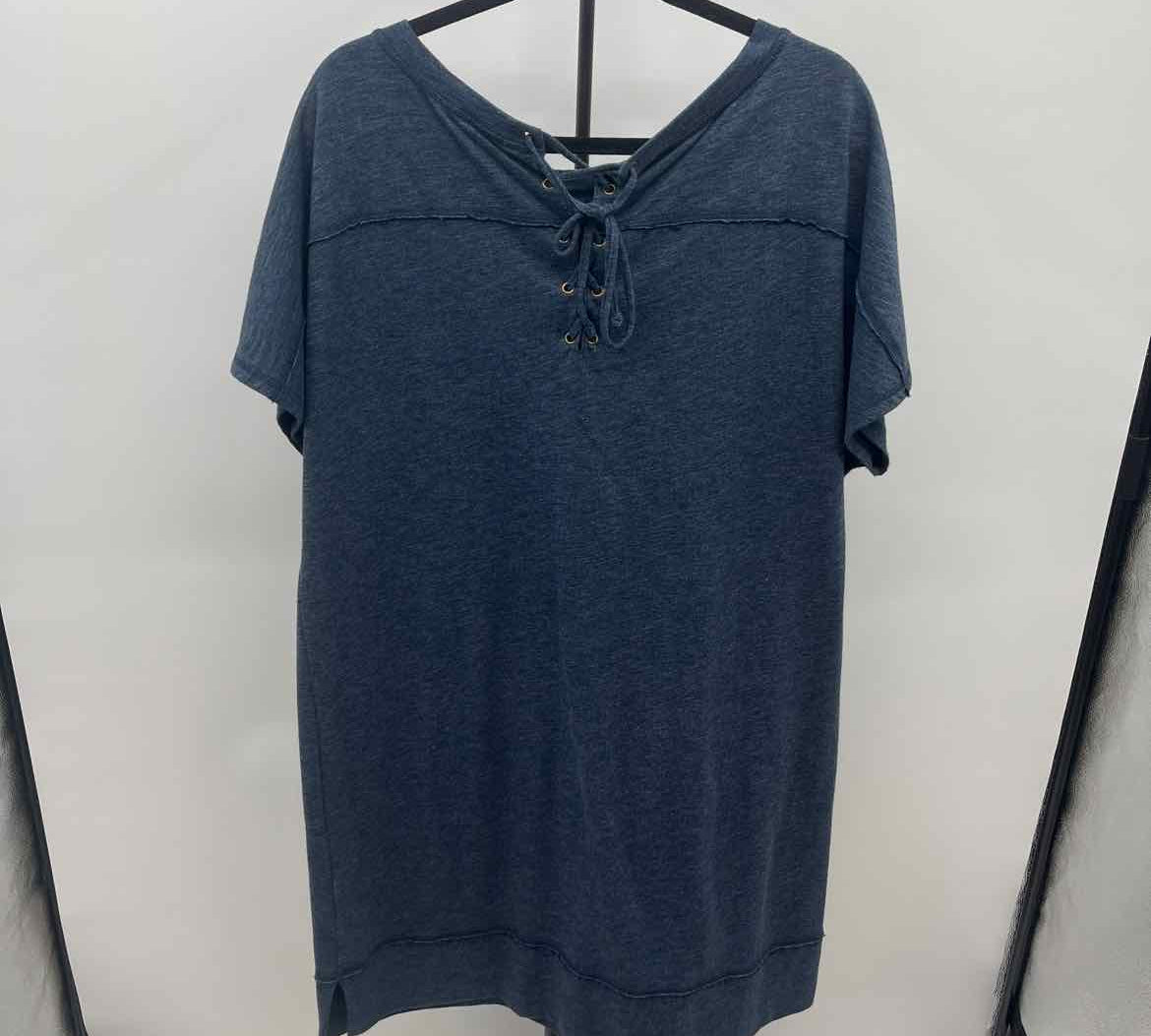 Chico's Women's Size 16 Navy Heathered Dress