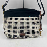 Fossil Women's Black Luxe dots Purse