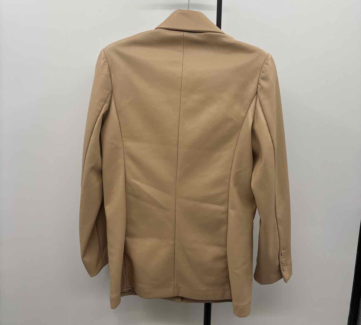 Abercrombie & Fitch Junior's Size S Tan Solid Jacket
