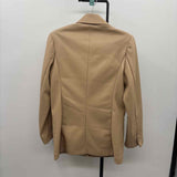 Abercrombie & Fitch Junior's Size S Tan Solid Jacket