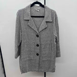 Habitat Women's Size 10 Charcoal Textured Jacket
